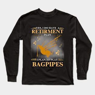 Bagpipes Long Sleeve T-Shirt